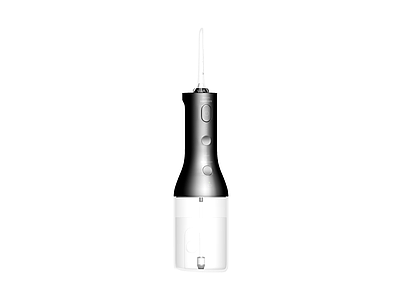 黑色手持冲牙器