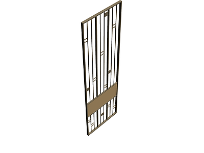 现代风格金属隔断