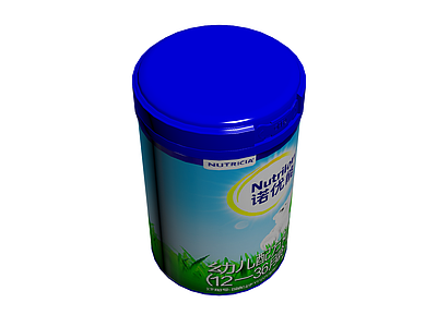 诺优能奶粉罐