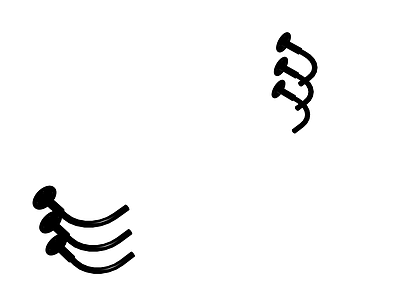 黑色异形造型摆件