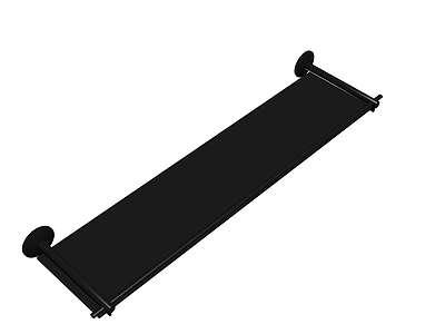 黑色伸缩晾衣架