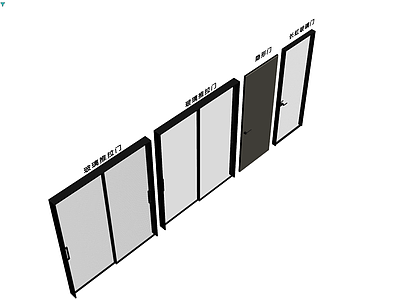 多款成品门体展示
