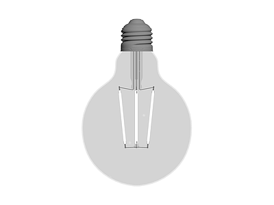 球形磨砂LED灯泡