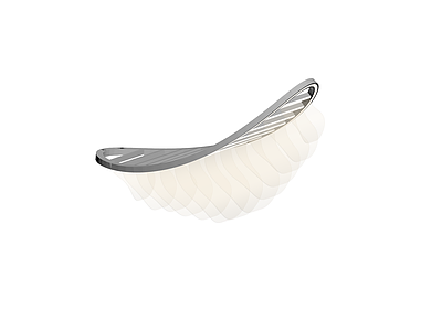 椭圆形格栅吊灯