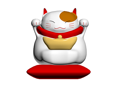 招财猫摆件
