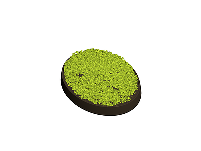圆形盆栽绿植模型