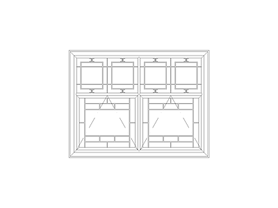 外窗系统 中式家具图块