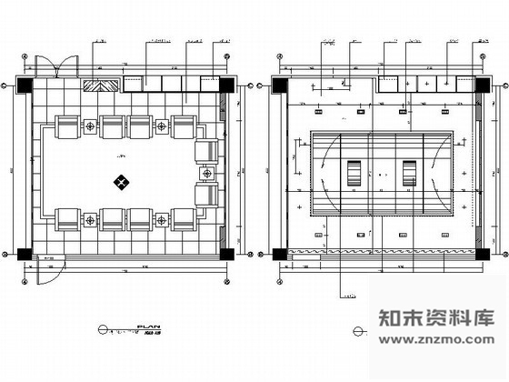 图块/节点贵宾接待室立面图