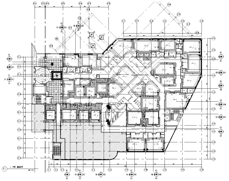 [江苏]现代简约风格中餐厅装修全套施工图