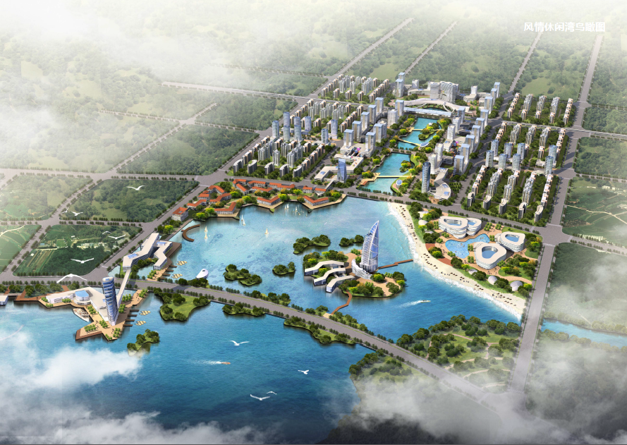 [内蒙古]环乌海湖区域概念性规划及城市设计方案文本 规划设计