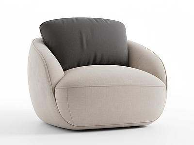 现代简约扶手椅