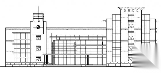 某四层办公楼建筑施工图