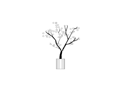 花 花瓶花卉绿植装饰摆件图块