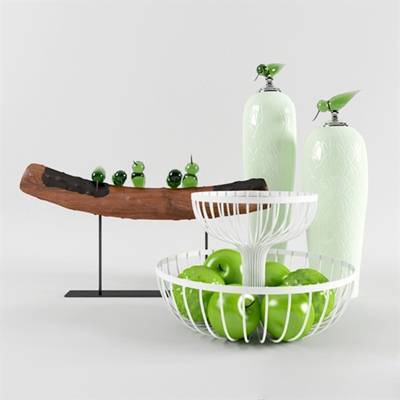 绿色陶艺罐子