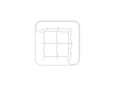 床 客厅家具平面常用组合模块