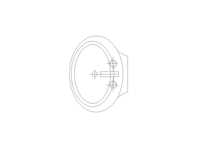 开关插座 工装图块