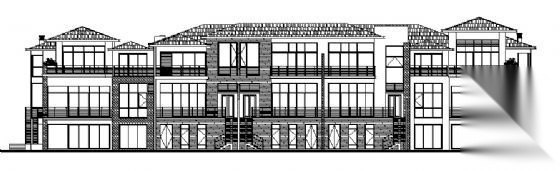 丹堤A区1号楼建筑施工图