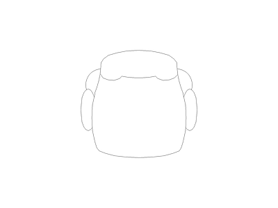 沙发 高品质椅子块平面图