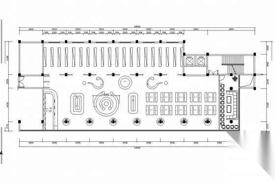 [福建]重点实验小学图书馆室内装修图（含实景图）