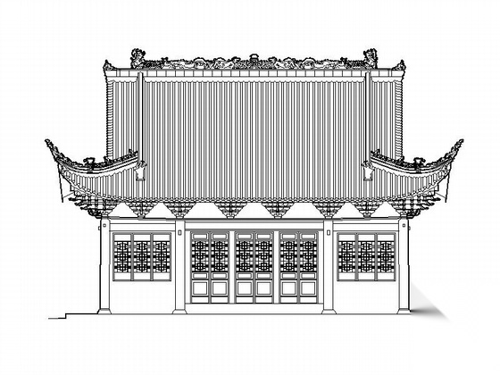 四川某古建筑维修施工图