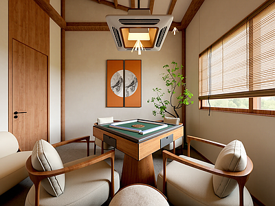 侘寂棋牌室