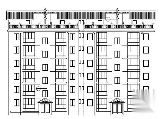 多层住宅建筑施工图