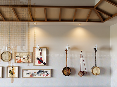 新中式艺术展厅