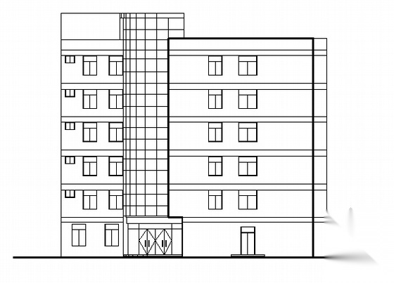 黄埔区红十字医院大楼建筑施工图