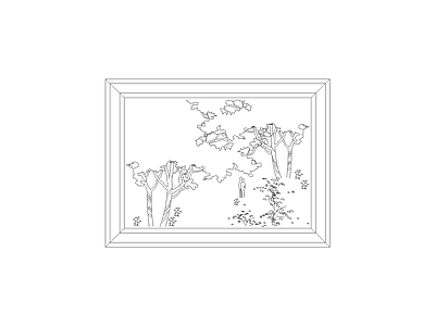乔木种植 室内家具通用图块材料表灯具等