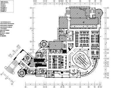 浙江温州新中式餐饮空间施工图 效果图