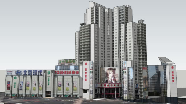 上海六百&汇金百货 大厦 电影院 街景