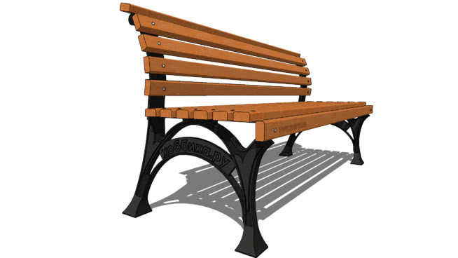 bench garden "square" / park garden bench "square" 椅子 公园长椅 木琴 桌子 折叠椅