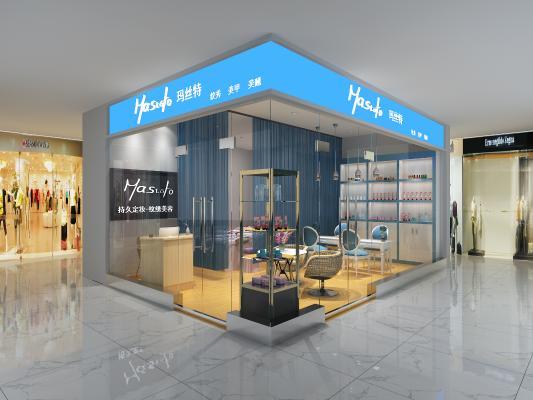 现代风格美甲店