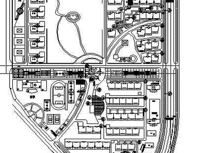 [北京]小区B区景观设计施工图 居住区景观