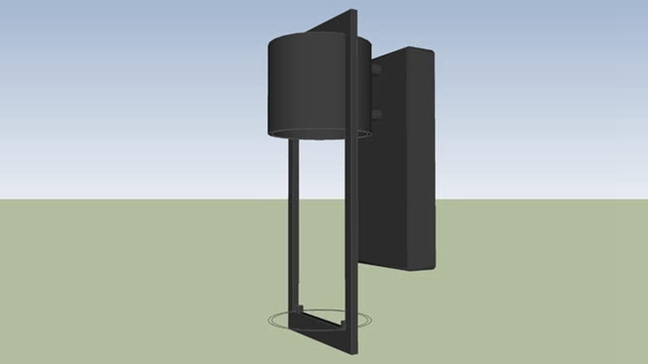 壁灯 草图大师模型