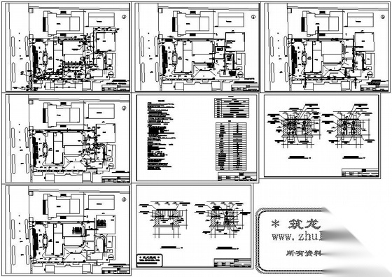 宾馆采暖综合外线图 市政暖通