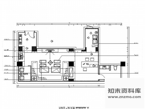 施工图北京豪华KTV包厢装修设计施工图