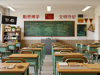 现代幼儿园内部