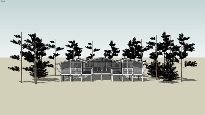 曼扎尼塔海滩小屋 室外 马车 画 家居物品 其他