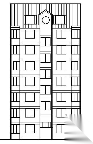 遵义市外环路沙河区修建性规划住宅楼方案图7