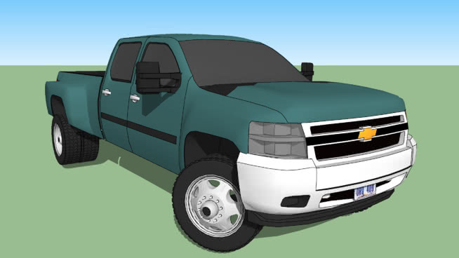 雪佛兰Silverado 3500hd Duramax 小型皮卡 面包车 野营游乐 跑车