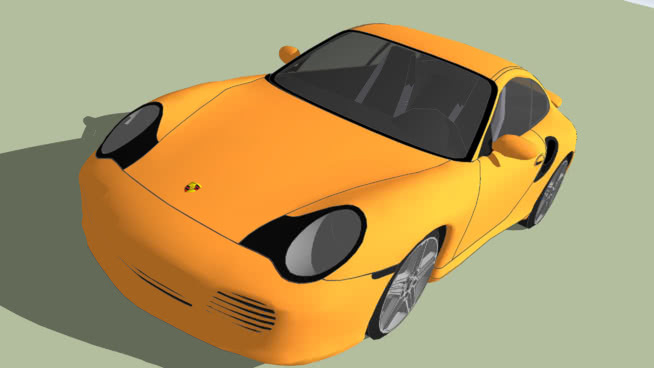 2007保时捷996涡轮增压器 跑车 机器 投影机 聚光灯 吸尘器