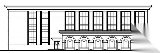 某三层食堂招待所建筑结构施工图