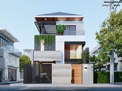 现代流行住宅