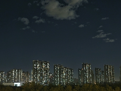 外景夜景户外