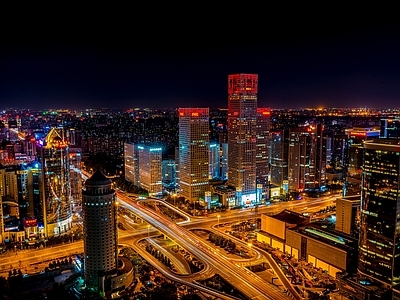 城市夜景外景