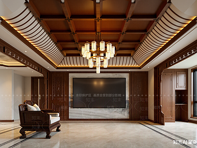 中式家居客厅