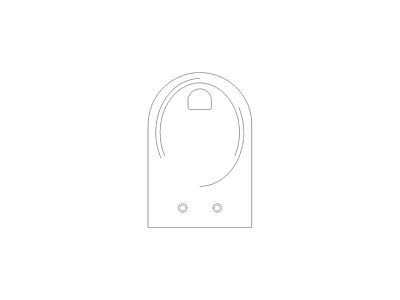大师专用图块 懸壁馬桶