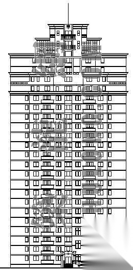 北京某高层商住楼设计方案