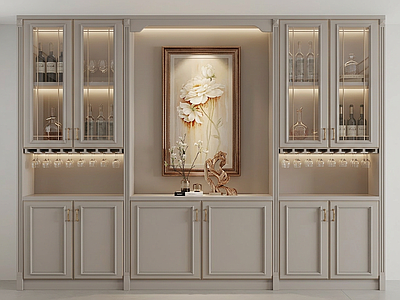 玻璃酒柜餐边柜餐边柜